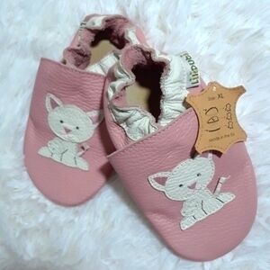 Liliputi Kitty Cat Leather Baby Moccasins-🏆HP🎉🏆
